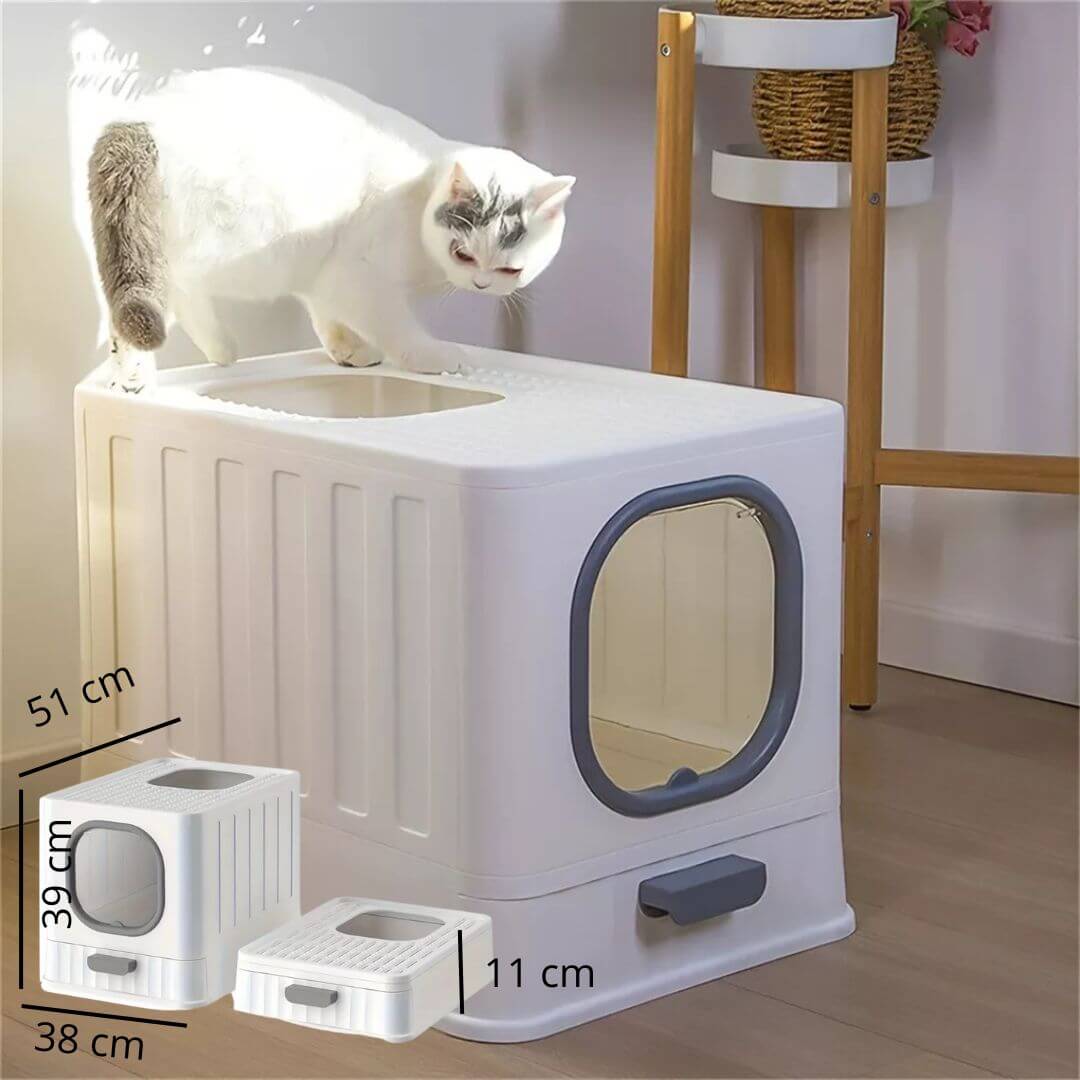 bac à litière chat | hygiène optimale - opaschats