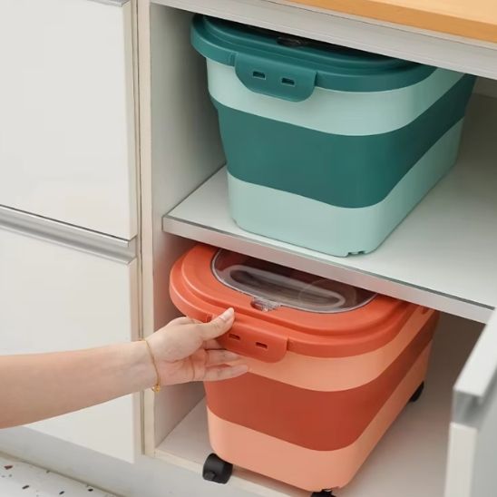 BOITE Á CROQUETTES POUR CHAT |Caddy Croquettes ™ - opaschats
