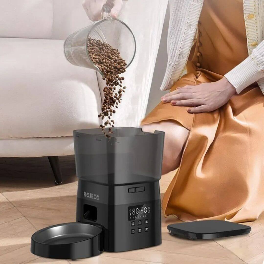 DISTRIBUTEUR CROQUETTES CHAT | Programmable™ - opaschats