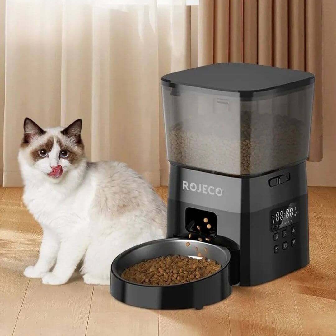 DISTRIBUTEUR CROQUETTES CHAT | Programmable™ - opaschats