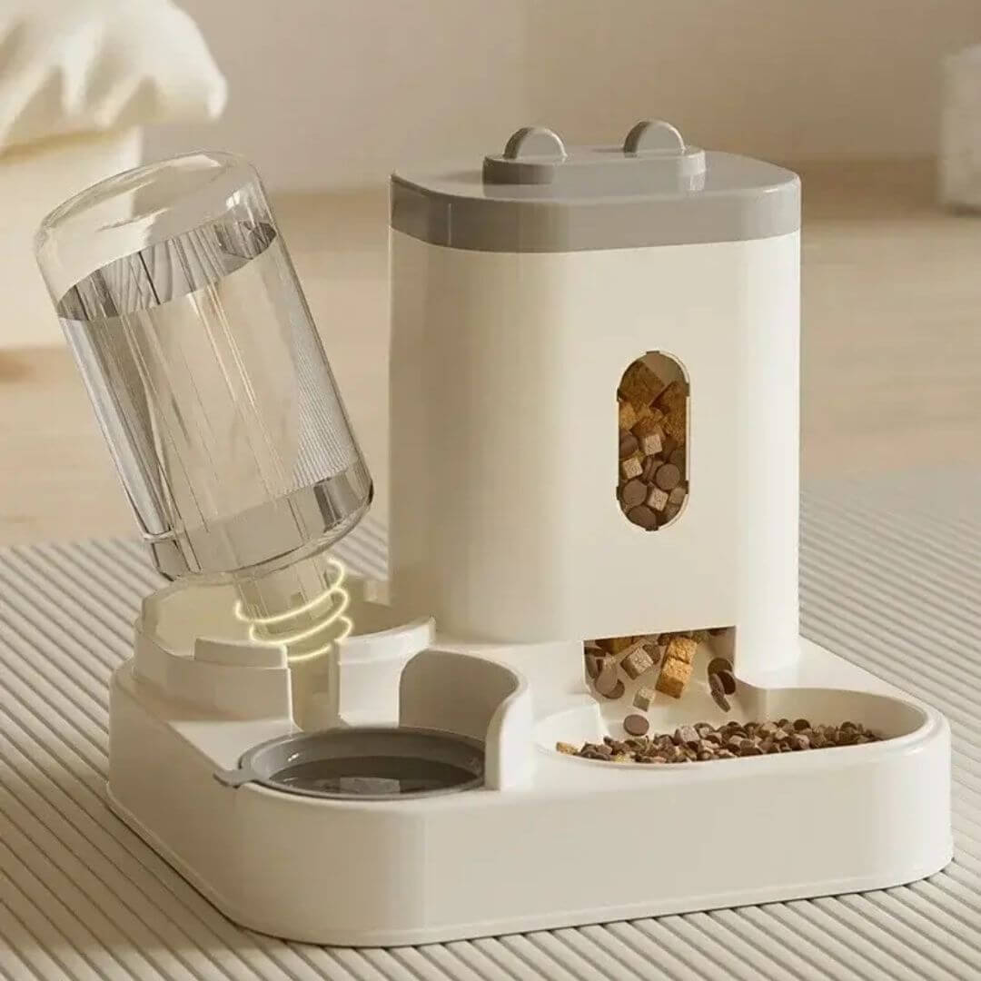 DISTRIBUTEUR DE CROQUETTES POUR CHAT | Simple mais Efficace™ - opaschats