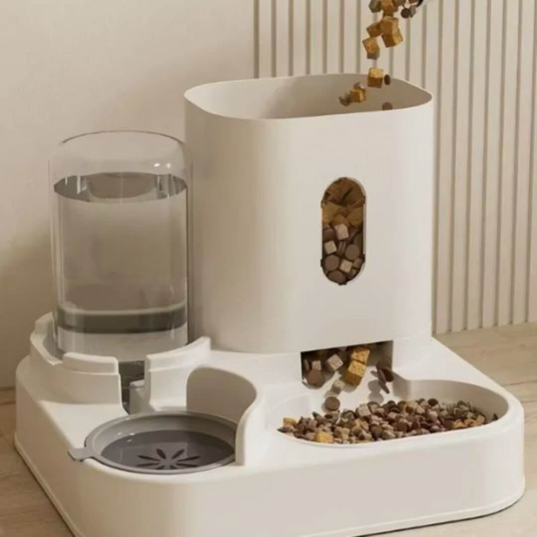 DISTRIBUTEUR DE CROQUETTES POUR CHAT | Simple mais Efficace™ - opaschats