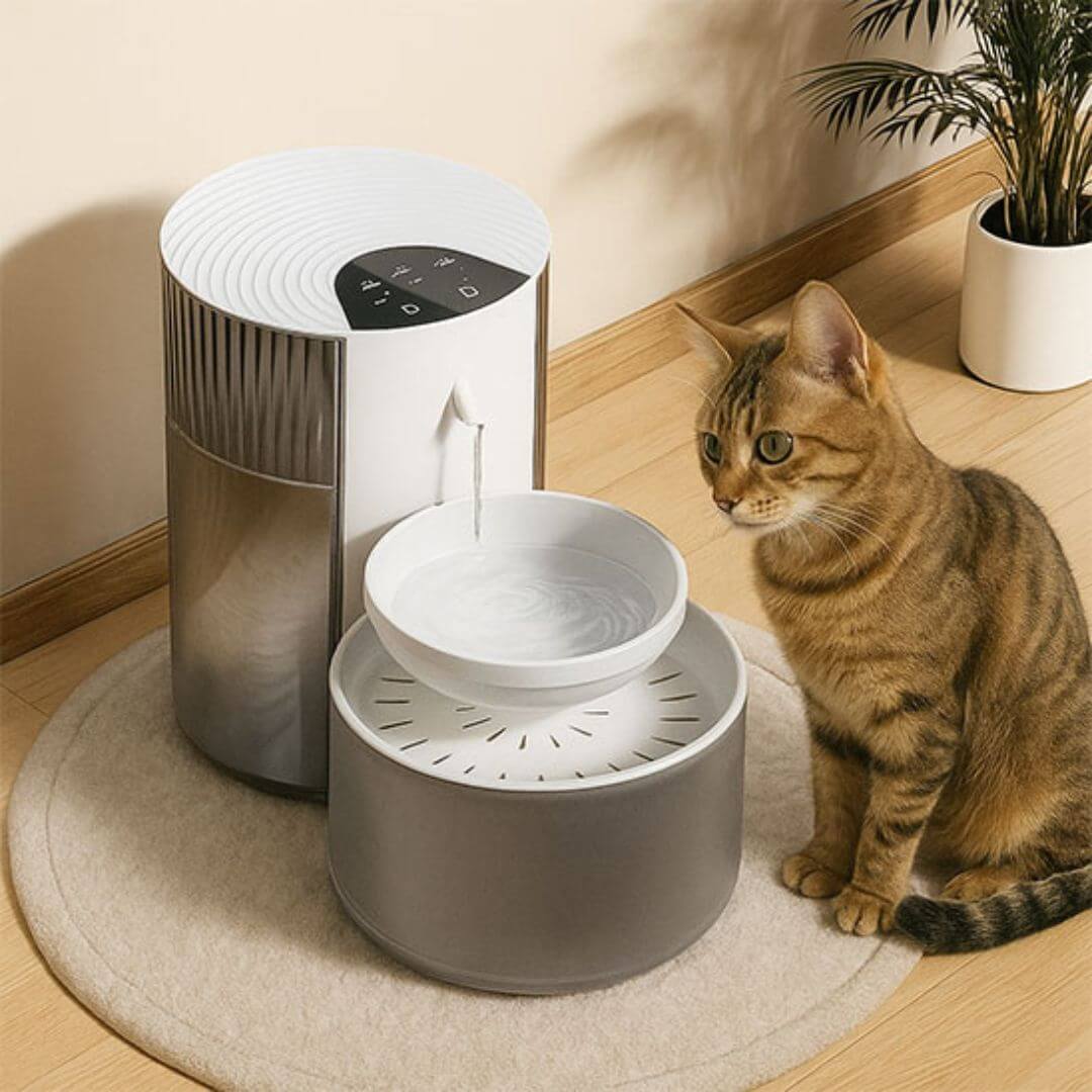 FONTAINE À EAU CHAT | Abreuvoir chat™ - opaschats