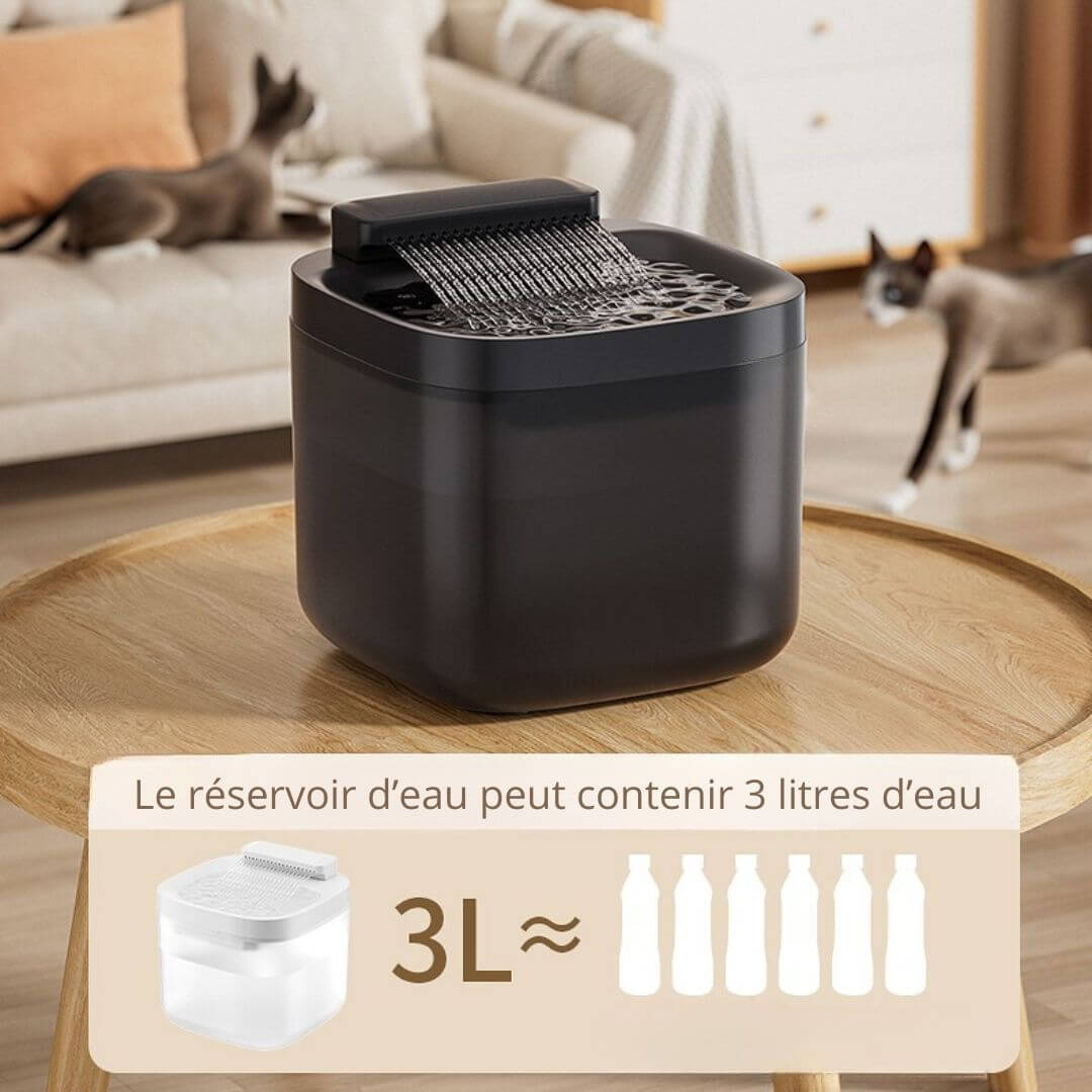 FONTAINE À EAU CHAT | Cascade naturelle™ - opaschats