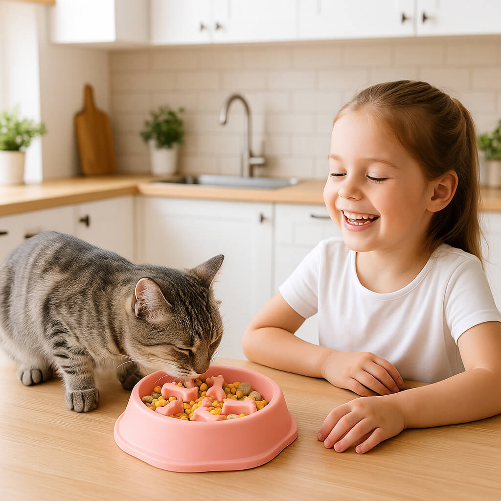 GAMELLE ANTI GLOUTON CHAT | Labyrintheâą - opaschats