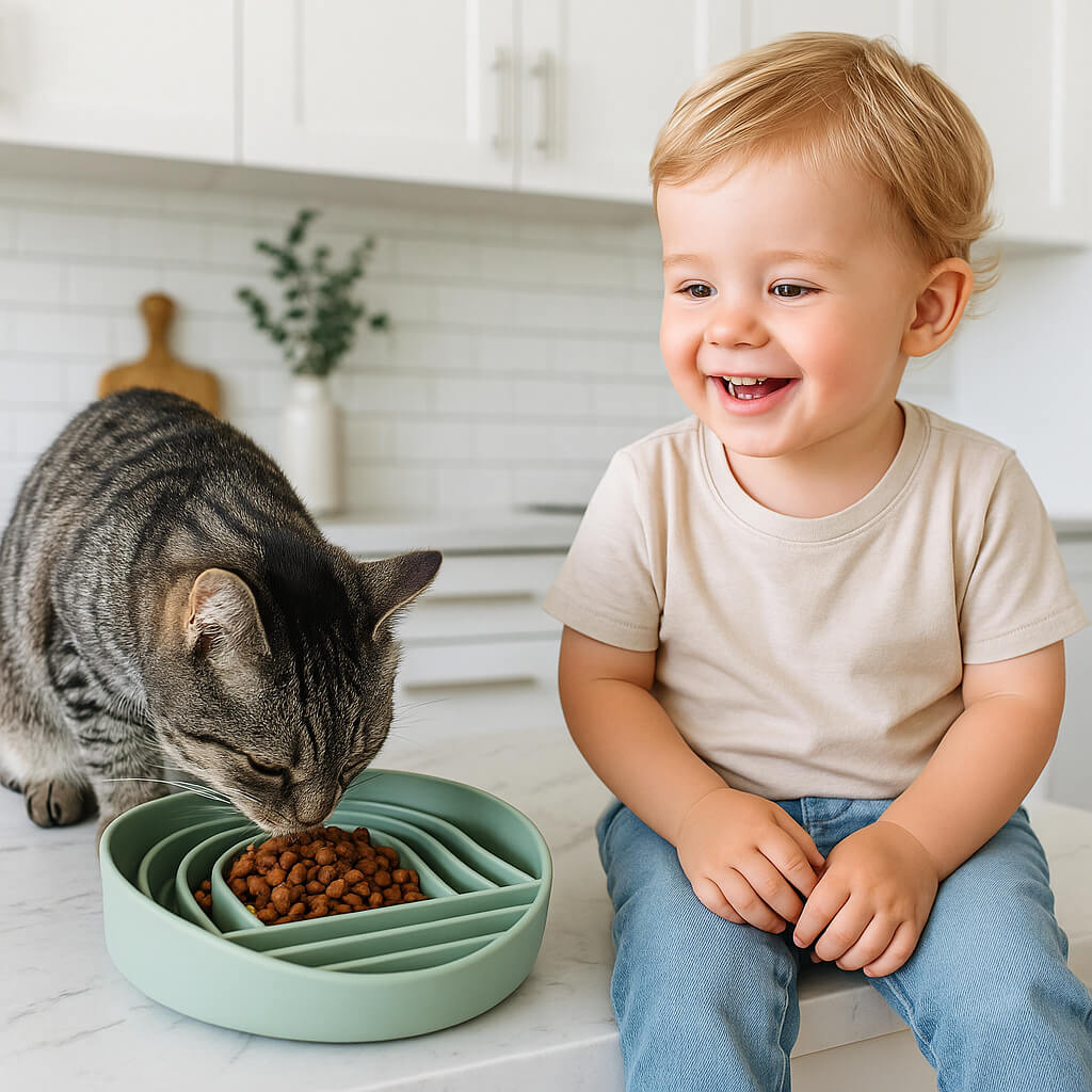 GAMELLE ANTI GLOUTON CHAT | Solution Malinâą - opaschats