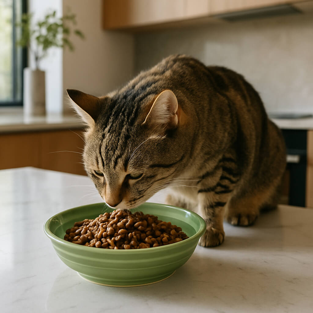 GAMELLE ANTI GLOUTON CHAT | Tournicoti™ - opaschats