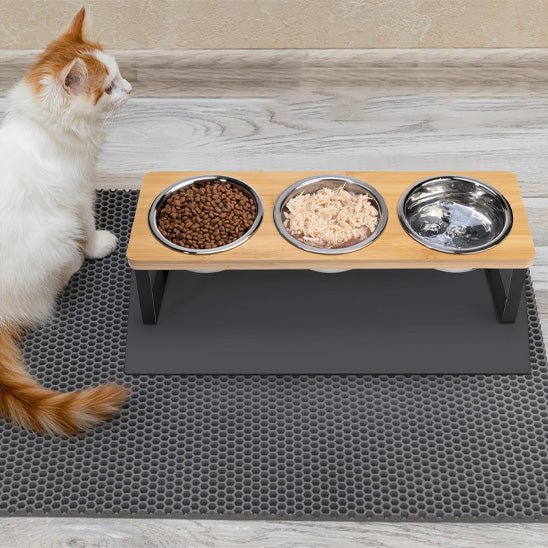 GAMELLE CHAT SURÉLEVÉE | Gourmet Elevé™ - opaschats