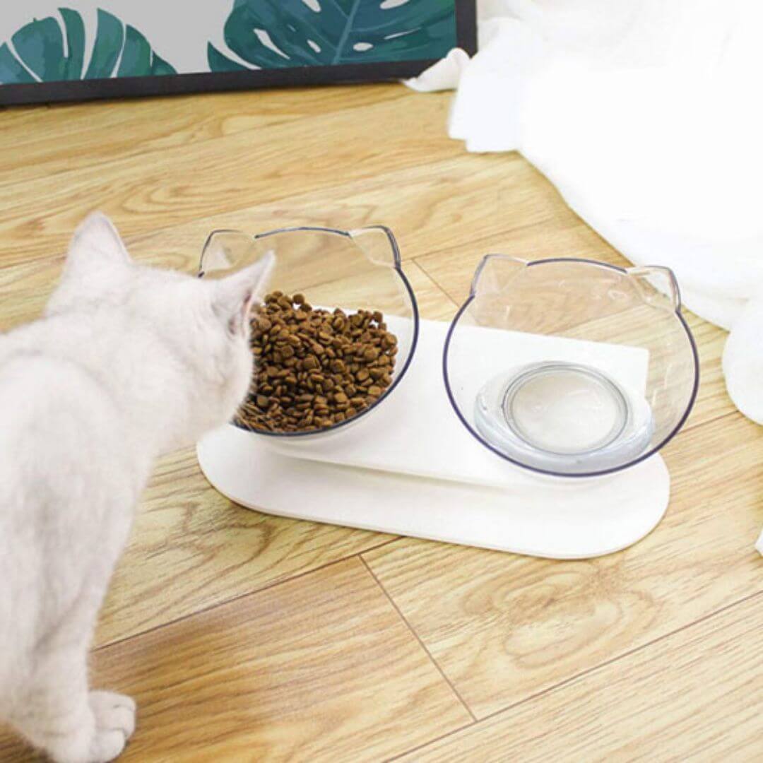 GAMELLE POUR CHAT | Élégance Tête de Chat™ - opaschats