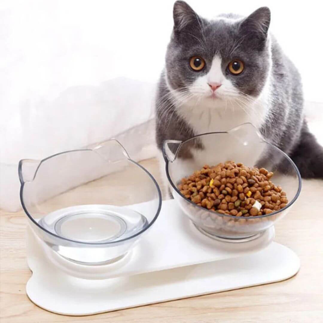 GAMELLE POUR CHAT | Élégance Tête de Chat™ - opaschats