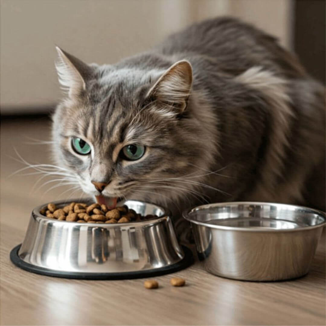 GAMELLE POUR CHAT | Inox Antidérapant™ - opaschats