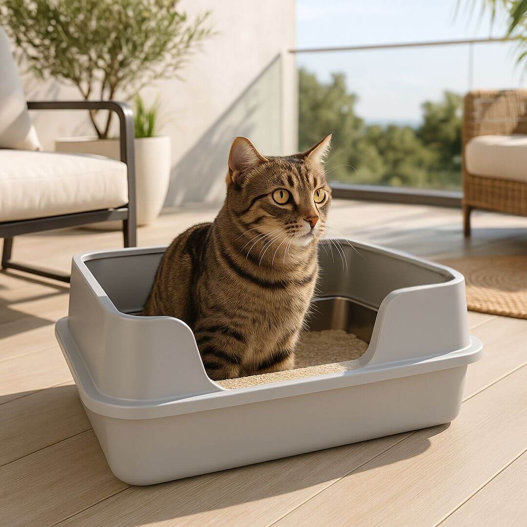 LITIÈRE POUR CHAT | Acier inoxydable™ - opaschats