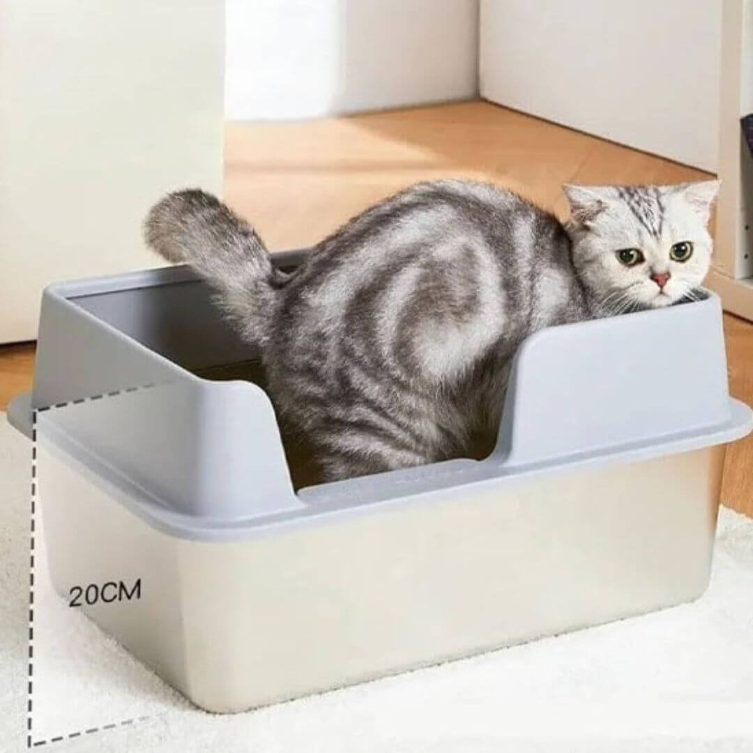 LITIÈRE POUR CHAT | Acier inoxydable™ - opaschats