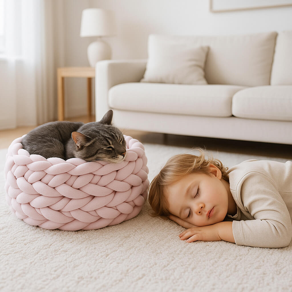 PANIER CHATON | Tress Chat Douillet™ - opaschats