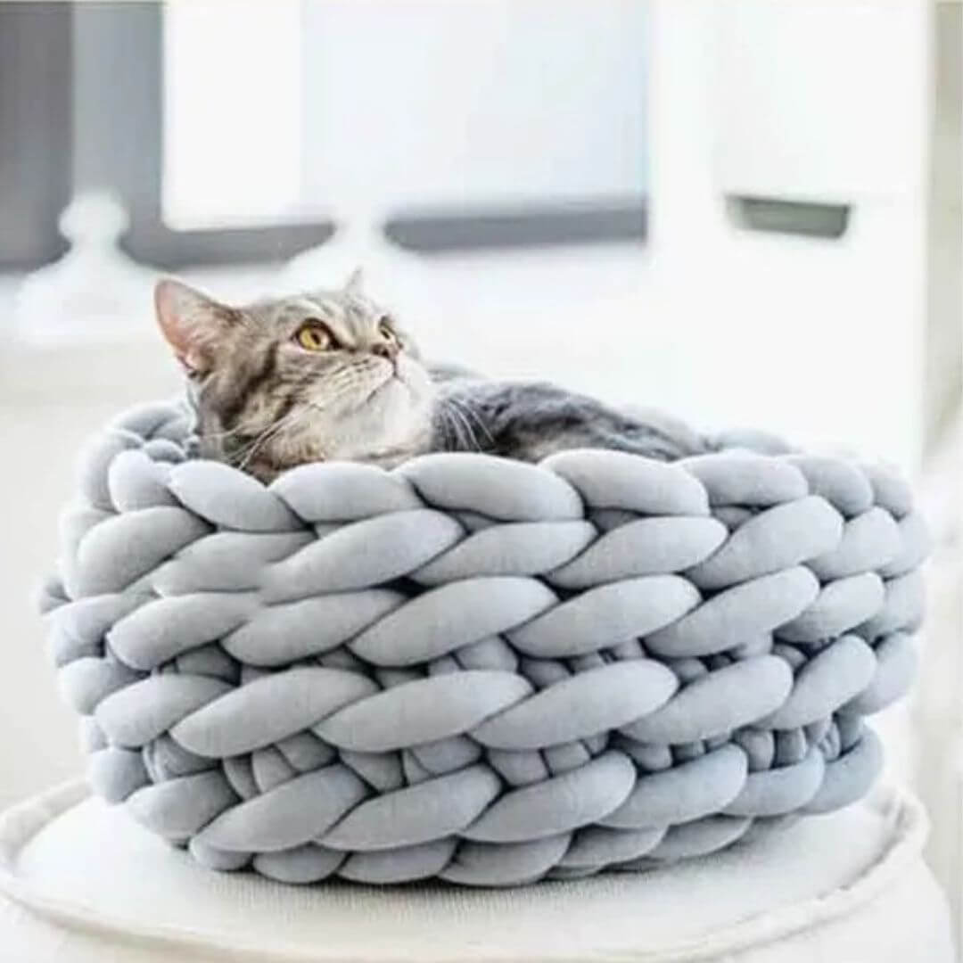 PANIER CHATON | Tress Chat Douillet - opaschats