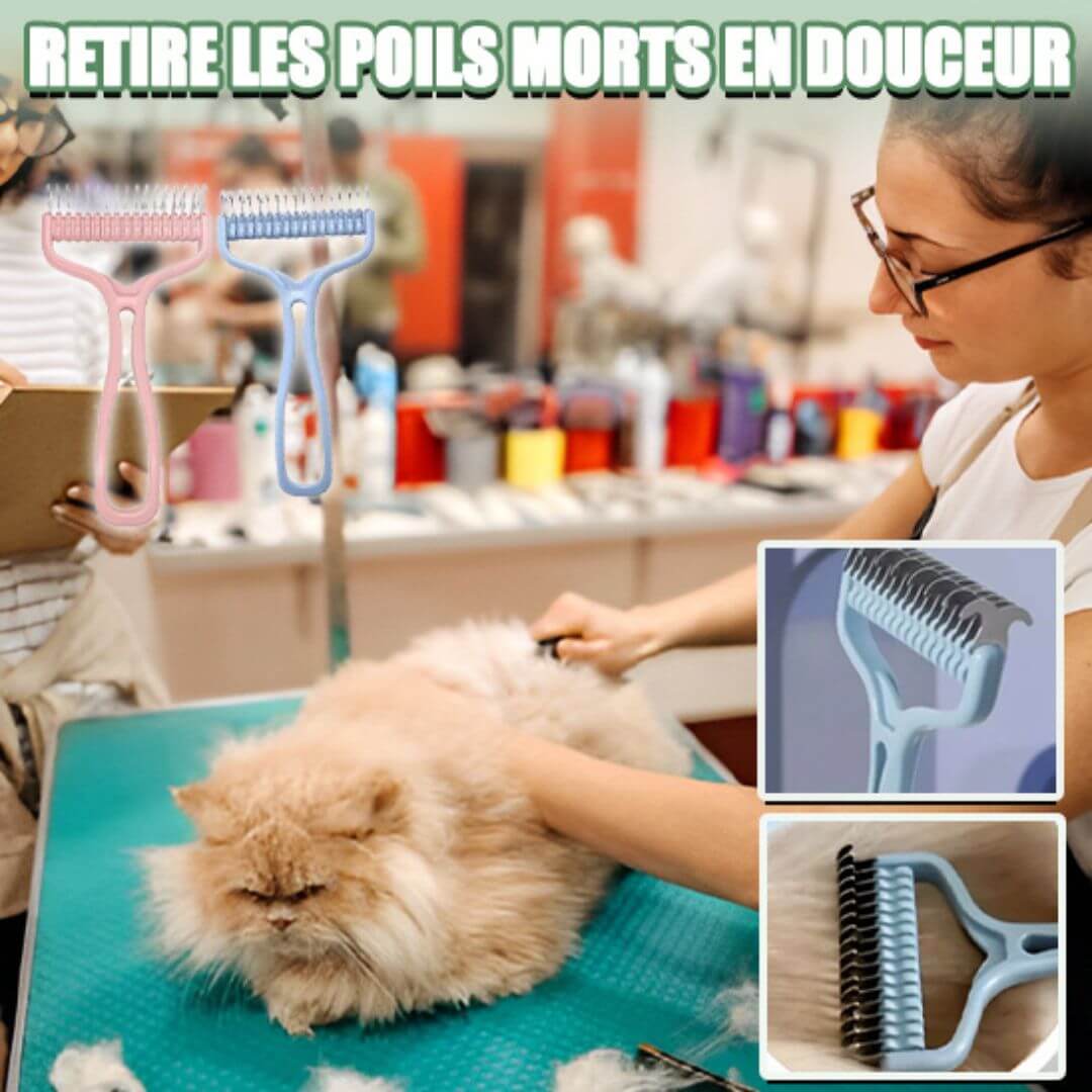 brosse à chat | detangling brush™ - opaschats