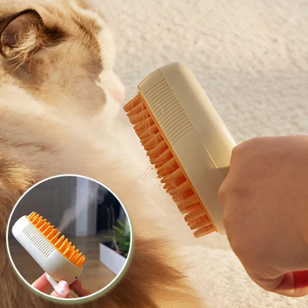 brosse pour chat | long hair cat brush™ - opaschats