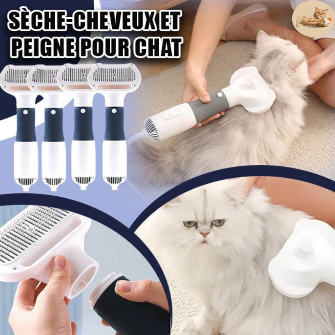 brosse séchante pour animaux - perfect cleaning™ - Opaschats