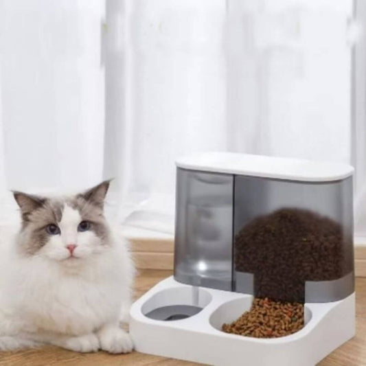 DISTRIBUTEUR DE CROQUETTES POUR CHAT | NourriChat™ - opaschats