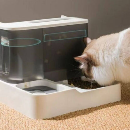 DISTRIBUTEUR DE CROQUETTES POUR CHAT | NourriChat™ - opaschats