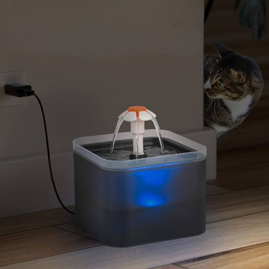 FONTAINE EAU POUR CHAT | Florale™ - opaschats