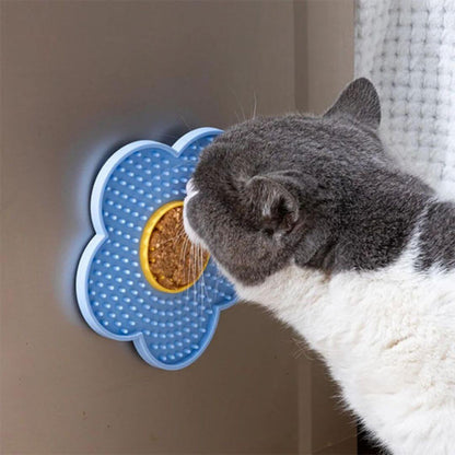 GAMELLE ANTI GLOUTON CHAT | Fleur Délice™ - opaschats