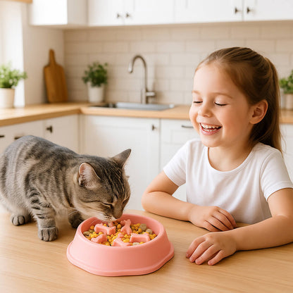 GAMELLE ANTI GLOUTON CHAT | Labyrinthe™ - opaschats