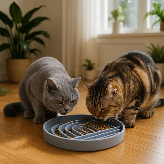GAMELLE ANTI GLOUTON CHAT | Solution Malin™ - opaschats