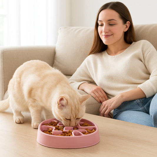 GAMELLE ANTI GLOUTON CHAT | Zen Attitude™ - opaschats