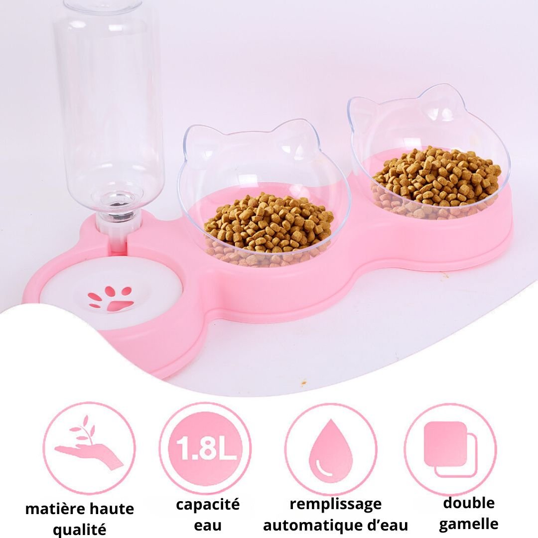 gamelle chat | feeding dish™ - opaschats