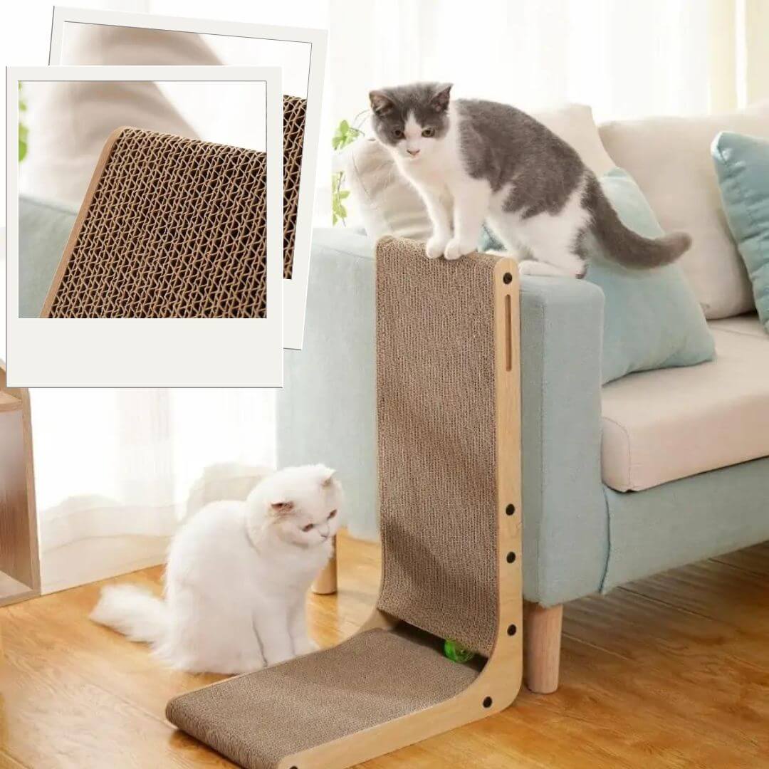 griffoir chat carton | shaped scratcher™ - opaschats