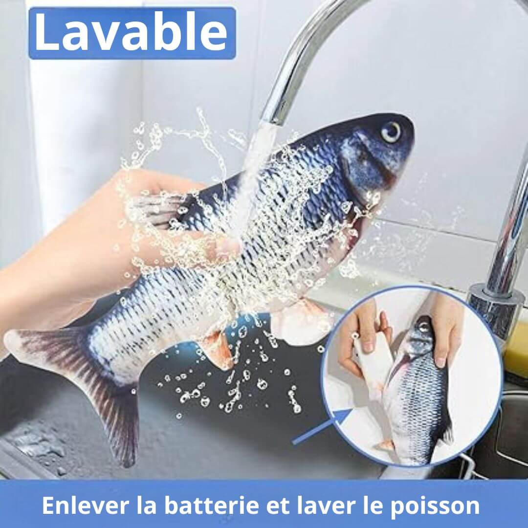 jouet chat | poisson interactif™ - opaschats