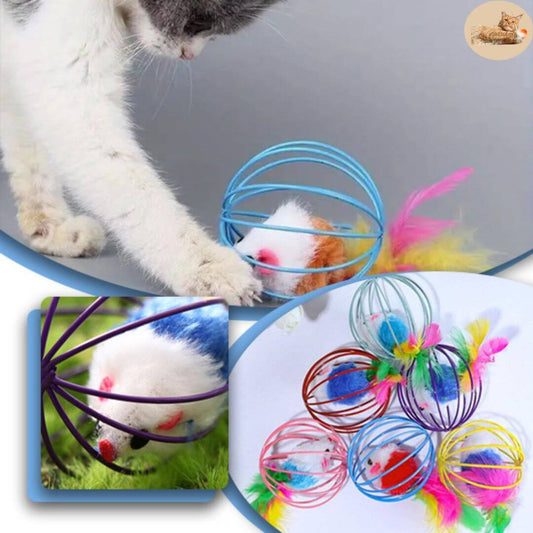 jouet pour chat petite souris- cat ball™ - Opaschats