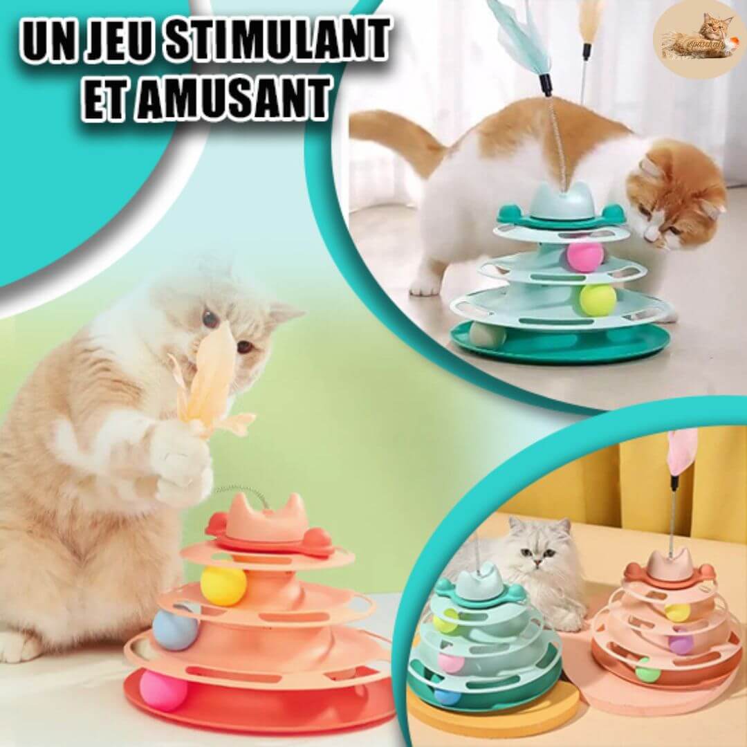 Jouet pour chat - spiral tower™ - Opaschats