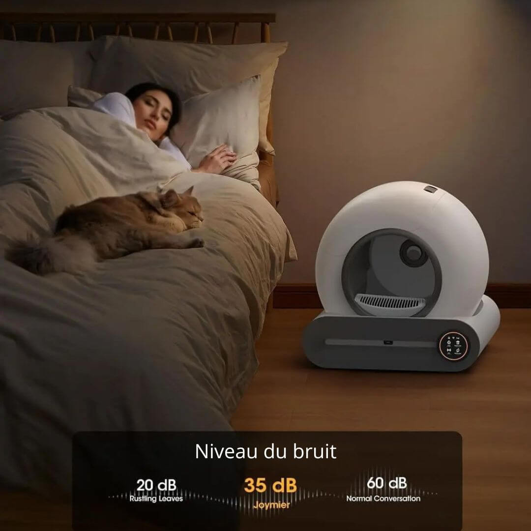 litière automatique chat | système autonettoyant - opaschats