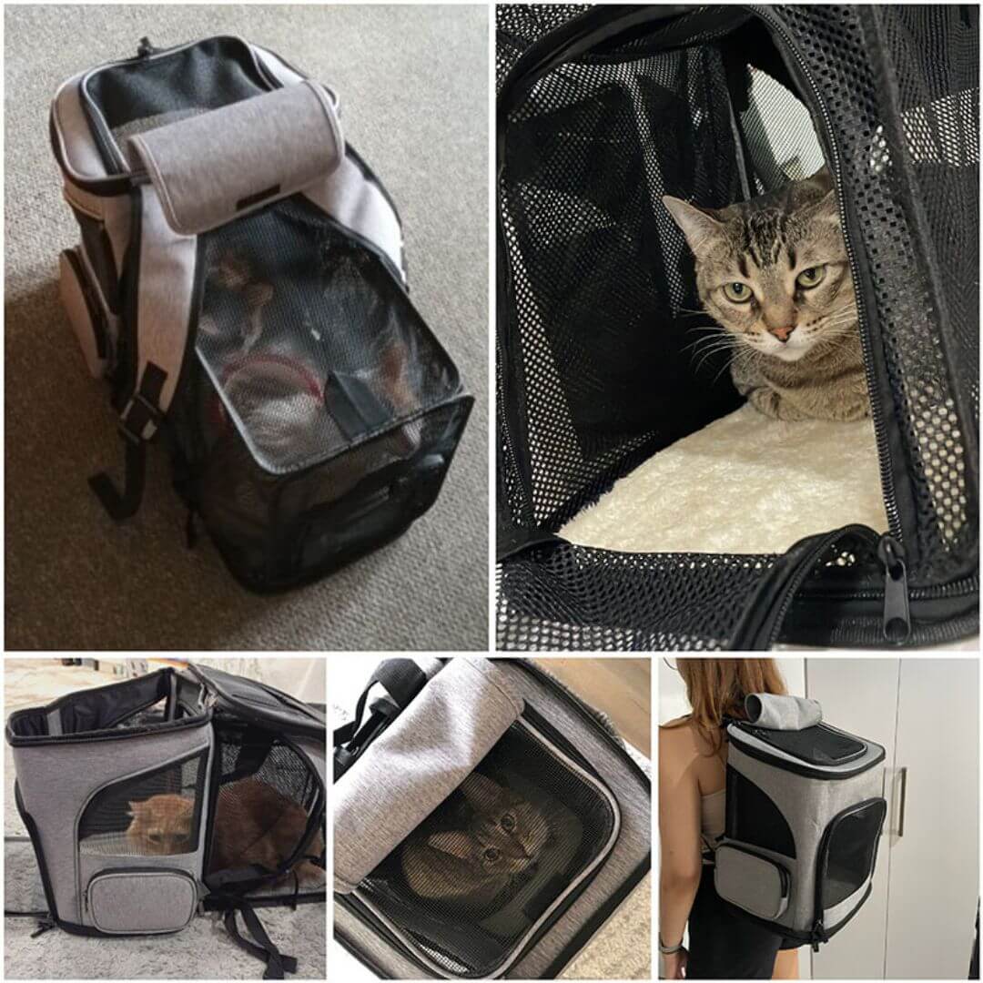 Purrfect purr™ - Sac transport chat - opaschats