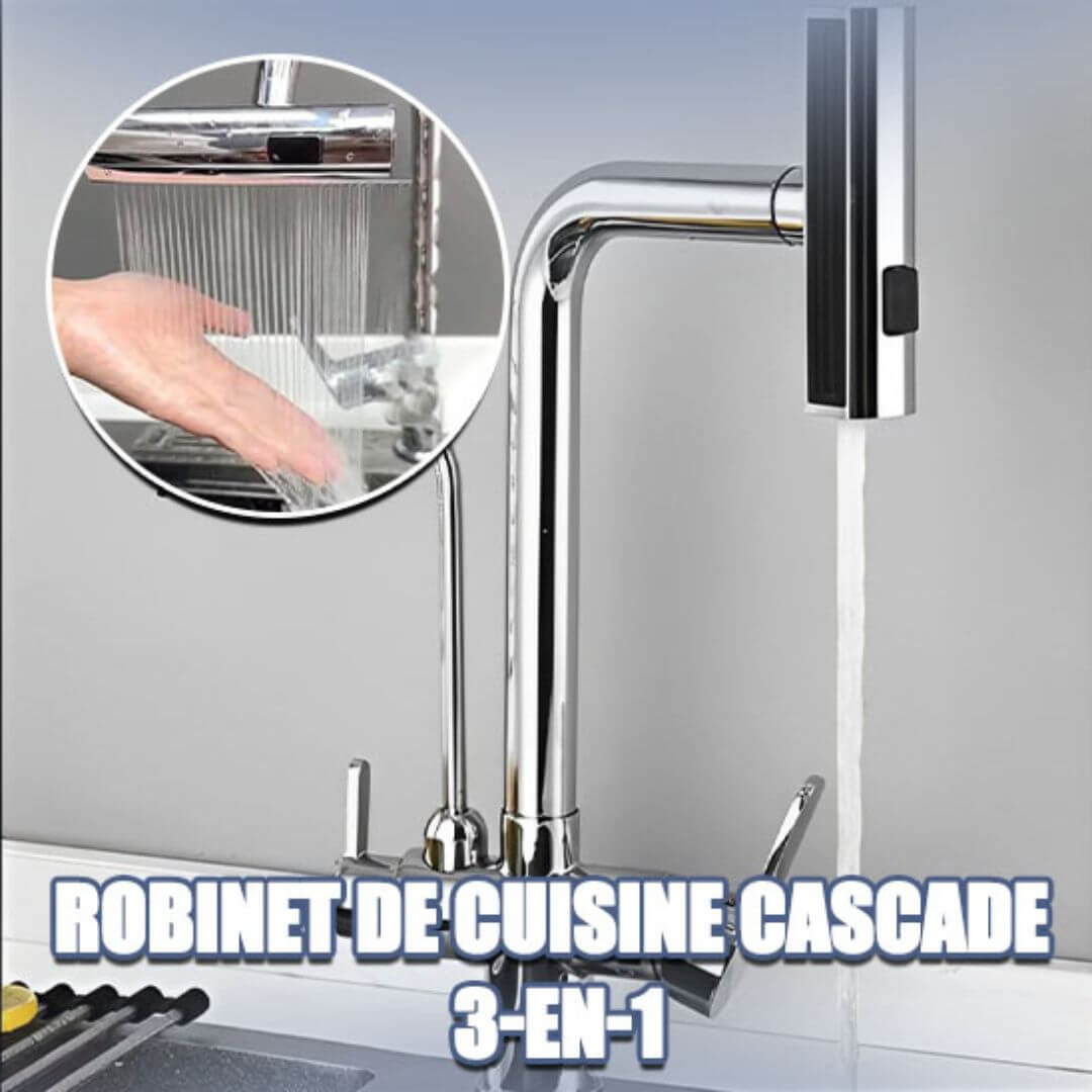 robinet douche pour cuisine - anti éclaboussure économique™ - opaschats