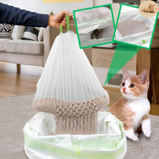 Sac litière pour chat™- cat litter bag - Opaschats