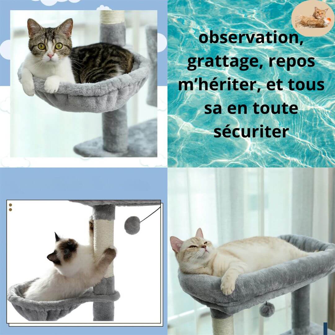 arbre à chat design - designer cat tree™ - Opaschats