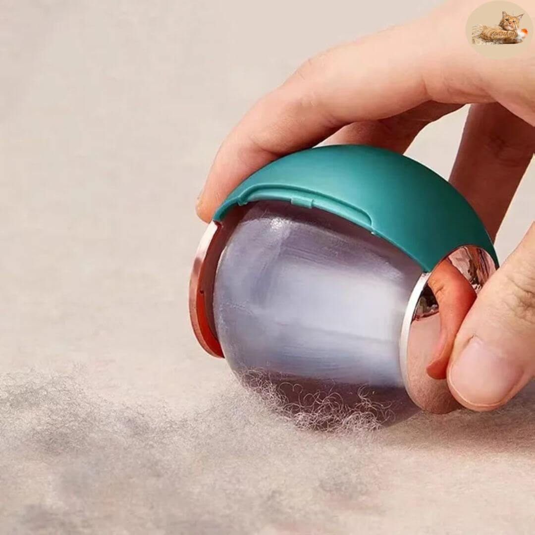 boule-anti-poil-chat - transportable hair dust ball™ - Opaschats