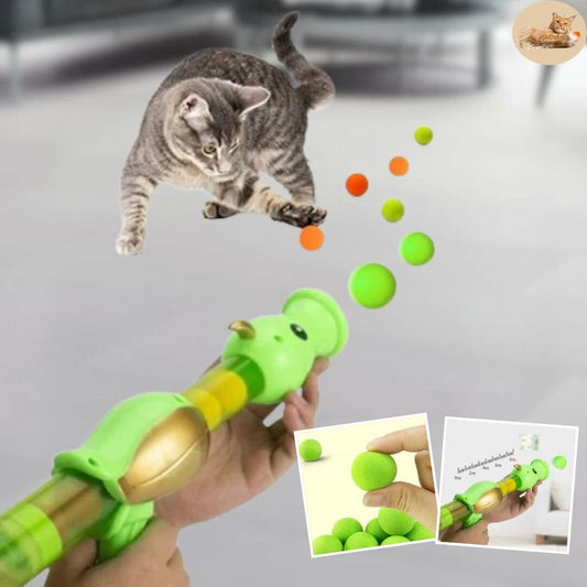 jeu pour chat | cat games gun ball launcher ™ - Opaschats