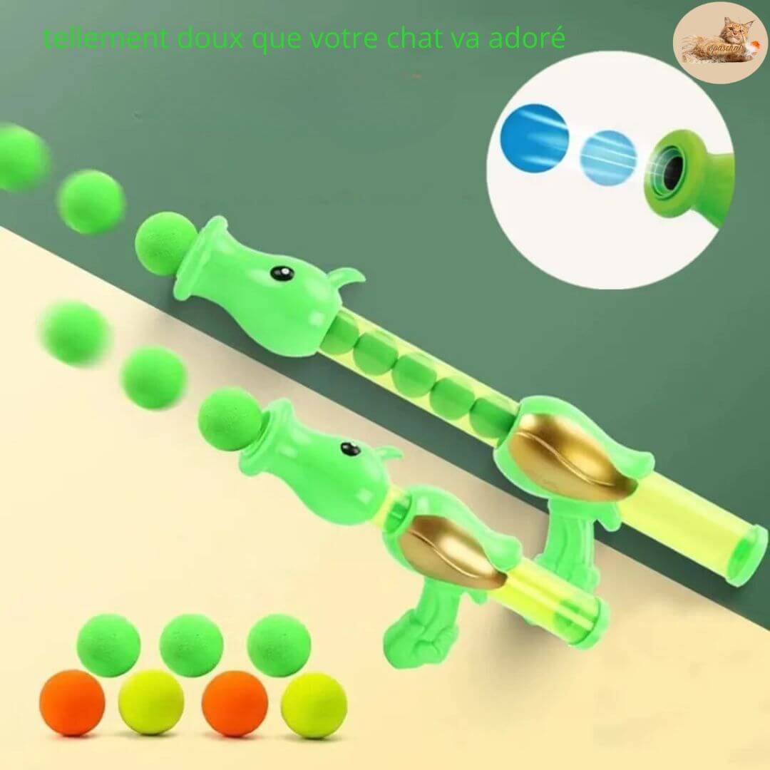 jeu pour chat | cat games gun ball launcher ™ - Opaschats