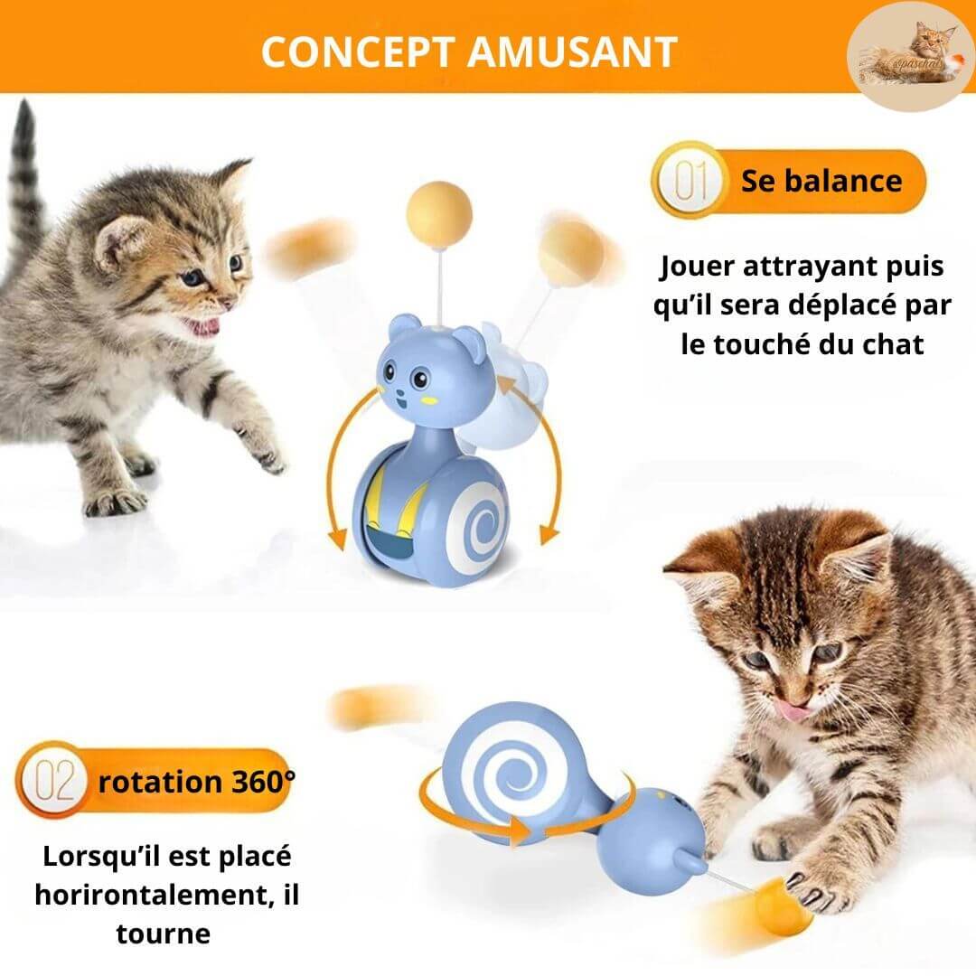 jeu pour chat interactif - interactive cat game™ - Opaschats