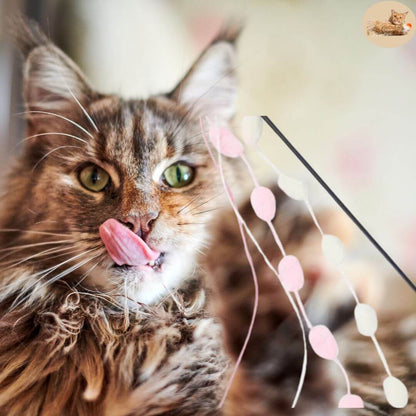 jouet-pour-chat - pompom wand™ - Opaschats