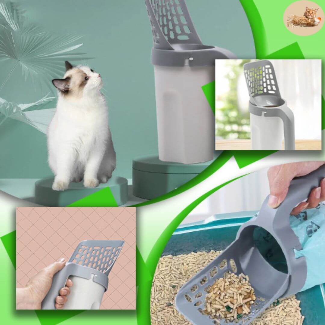 pelle à litière chat - litter scoop™ - Opaschats