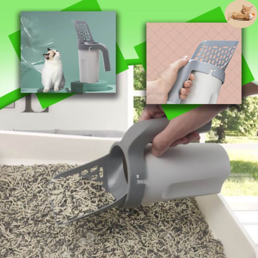 pelle à litière chat - litter scoop™ - Opaschats