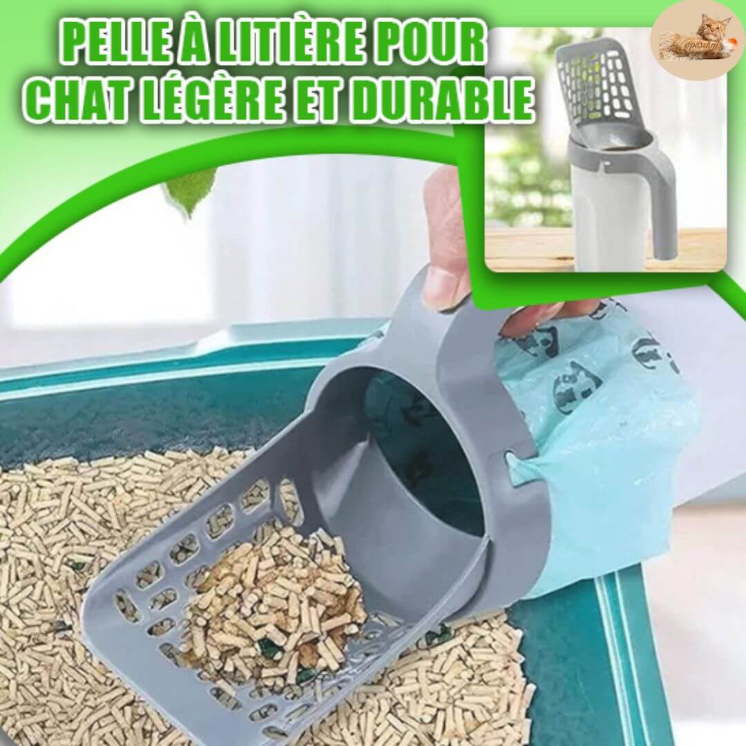 pelle à litière chat - litter scoop™ - Opaschats